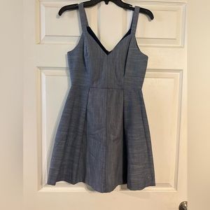 BCBGeneration Navy % White woven dress